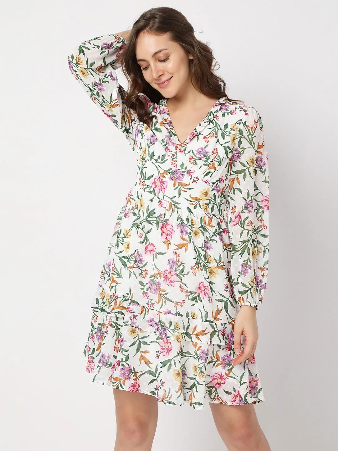 Women's wrap dress